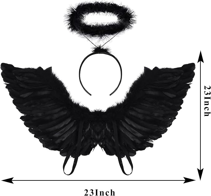 HALLOWEEN - Girls Fallen Angel - Image 6